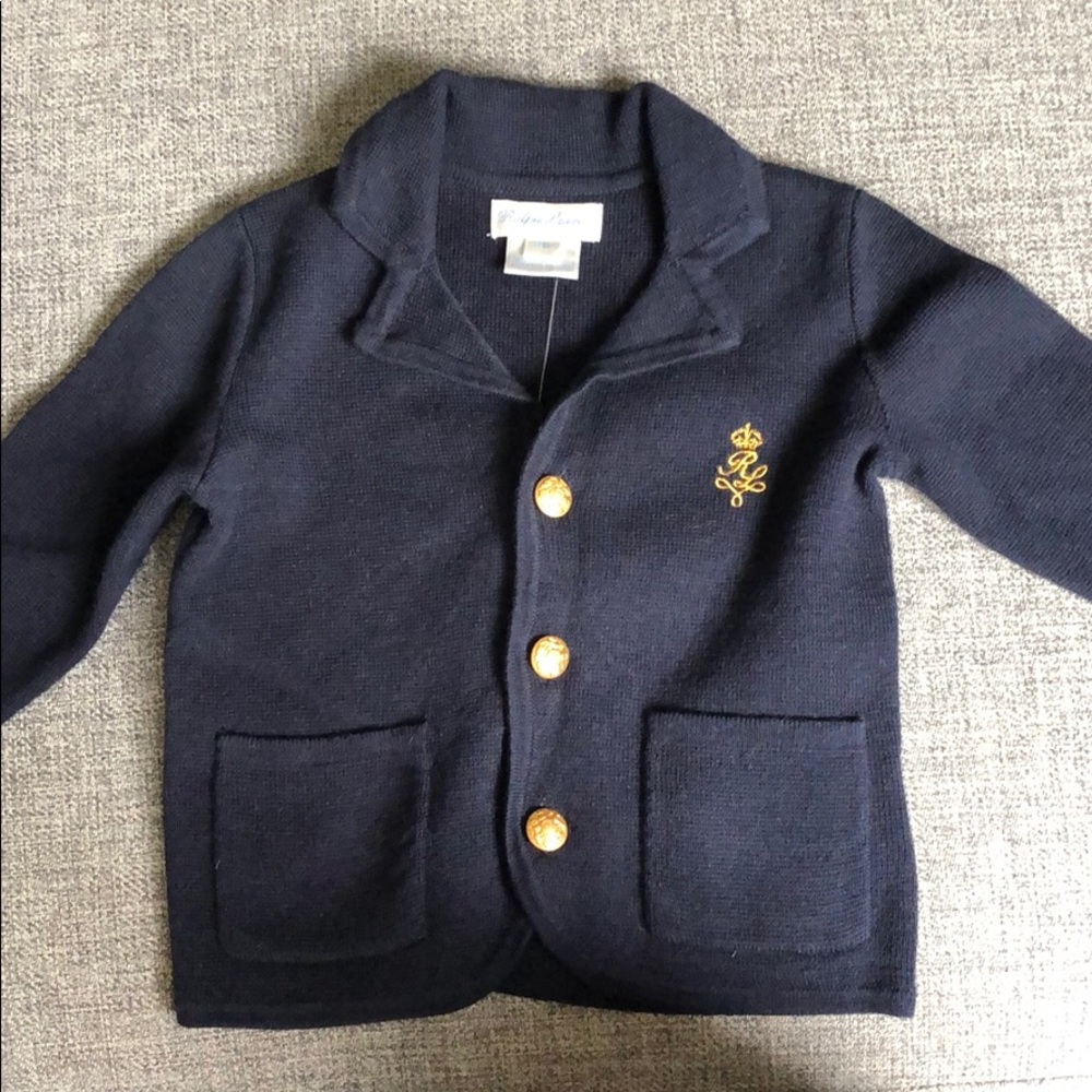 Baby Ralph Lauren Navy Sweater